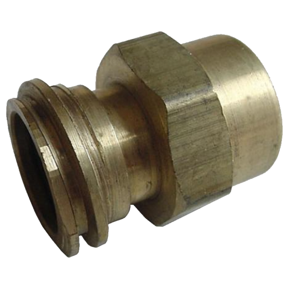 ME192 (Marshall Excelsior) Adapter-1-1/4 M Acme X 1/2 Fpt Brass