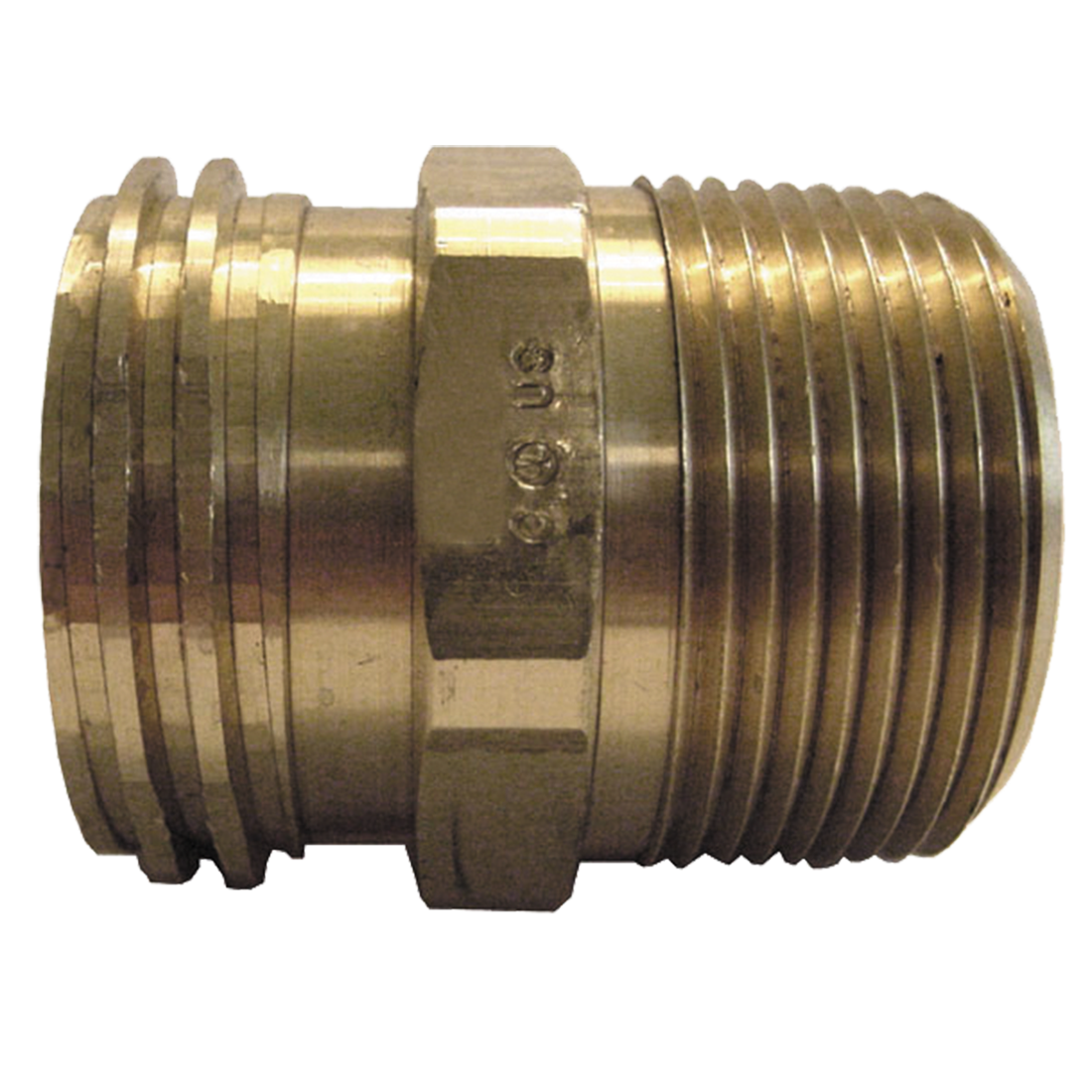 ME215 (Marshall Excelsior) Adapter-1-3/4 M Acme X 3/4 Mpt Brass