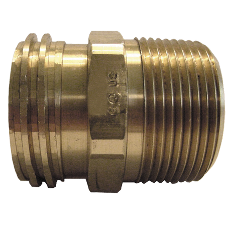 ME216 (Marshall Excelsior) Adapter-1-3/4 M Acme X 1 Mpt Brass