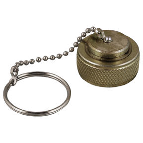 ME229-1 (Marshall Excelsior) Cap-1-3/4 F Acme Brass Ring & Chain