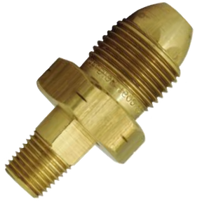 ME318 (Marshall Excelsior) Adapter-M Pol X 1/4 Mpt Hn