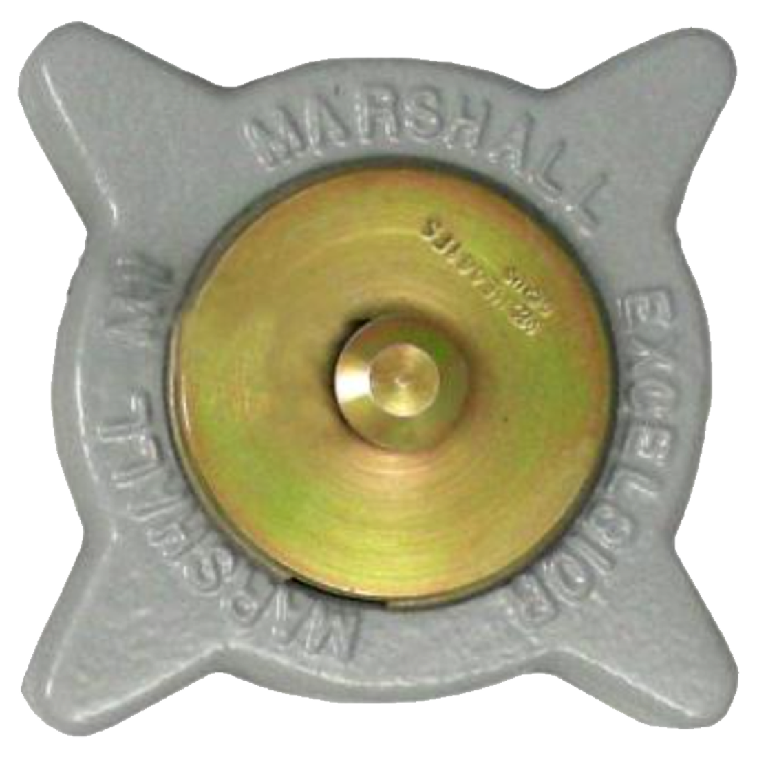 ME441F (Marshall Excelsior) Cap-3-1/4 F Acme Brass