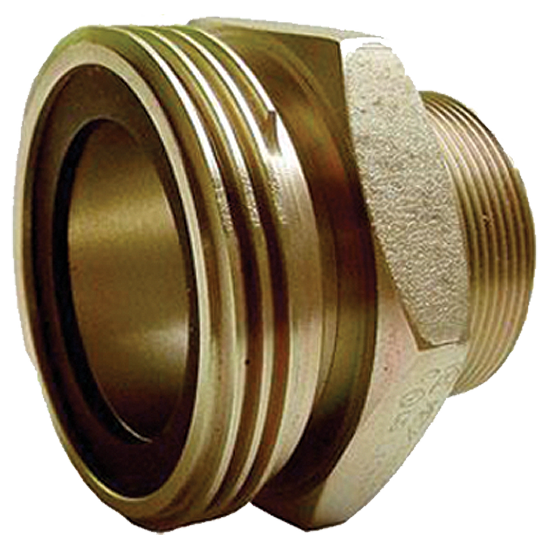 ME503-16 (Marshall Excelsior) Adapter-3-1/4 M Acme X 2 Mpt Brass