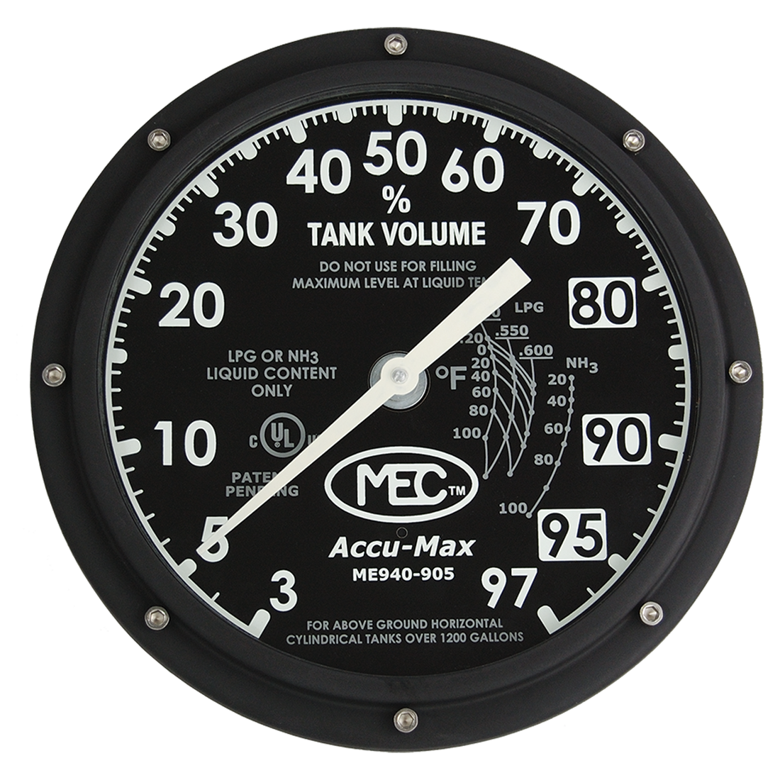 ME940C-905 (Marshall Excelsior) Dial-Fc 8 Accu-Max Classic Dial