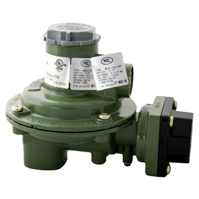 MEGR-1252-CFF (Marshall Excelsior) Regulator-Cpt 2Nd St 1/2 X 3/4 Fpt 11 Wc