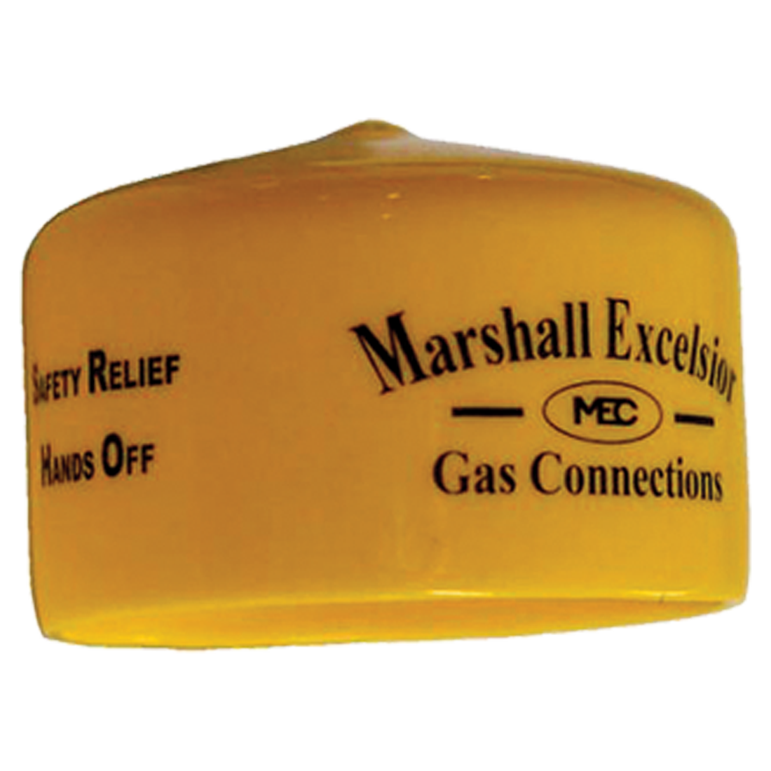 MEH501-1.5 (Marshall Excelsior) Cap-Yellow 1.5 Id X 1 Blk Logo