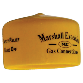 MEH501-1.5 (Marshall Excelsior) Cap-Yellow 1.5 Id X 1 Blk Logo