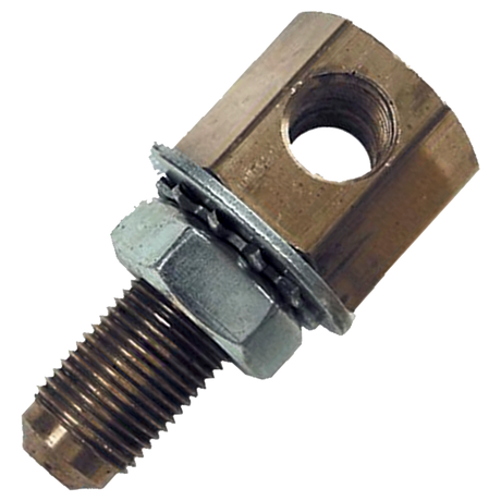 MET444 (Marshall Excelsior) Fitting-Bulkhd T 1/4Fpt X3/4Ml X1-1/4Fpt