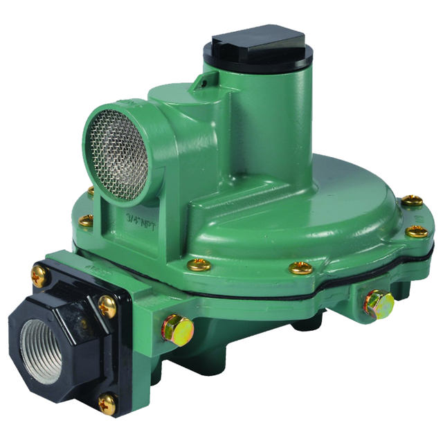 R622-BCF (Fisher) Regulator-2Nd 1/2X1/2Fpt 875K Btu 9-13Wc