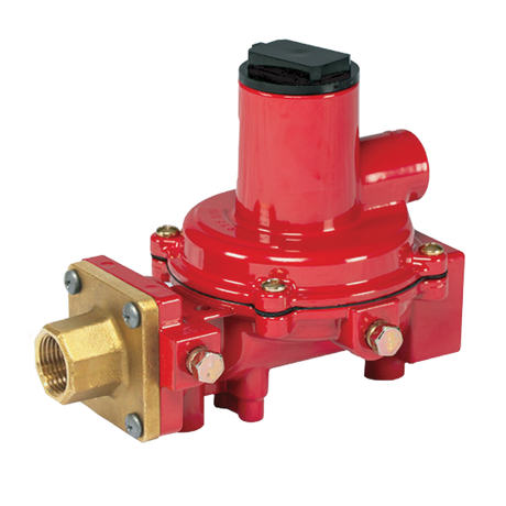 R622H-HGJ (Fisher) Regulator-1St Fmpolx1/2Fpt 2.1M 8-12Psi
