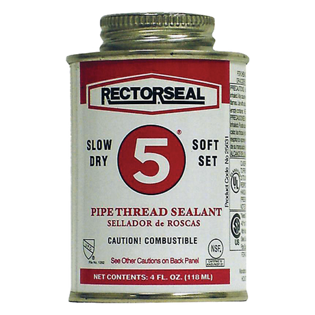 25631 (Rectorseal) Sealant-Lb5 1/4 Pt 125Psi -50/+400 Deg F