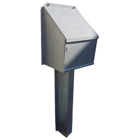 Large - Regulator Snow Cover with Leg  (36”w x 28”d 24"h) | 14GA Galv Cover/16GA Leg
