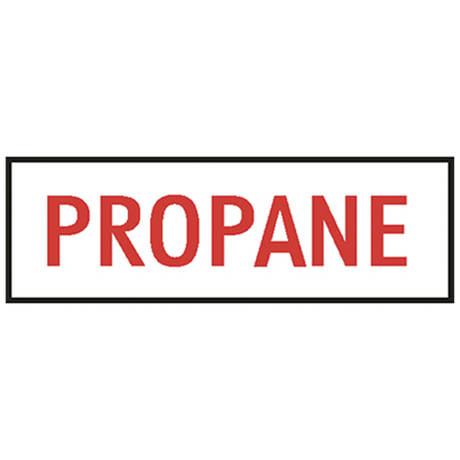 V28-A (Douglass) Decal-Vinyl Propane 6 Ltrs