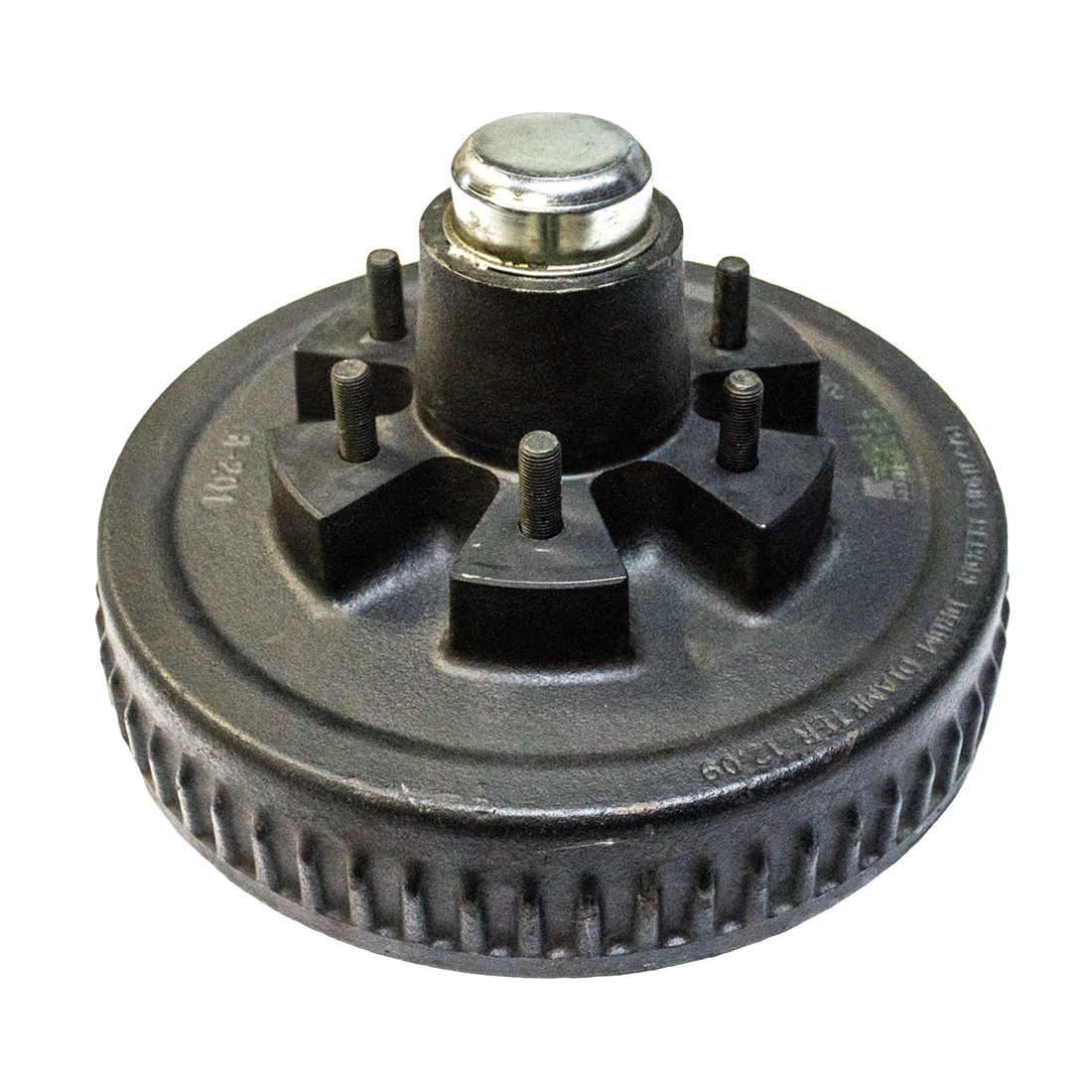 WH-HUB DRUMS (Fisk Tank Carriers) Wheel Hub W/Bearings