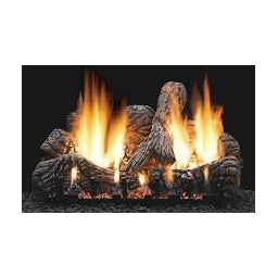 LS24C2S | 24 in. Ceramic Charred Oak - Super 6 Logs, Needs Vent or VF Burner