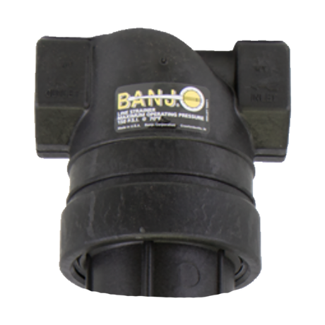 LST125-H (Banjo) Head-T Strainer 1-1/4 Poly