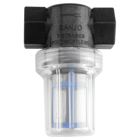 LSTM050-50C (Banjo) Strainer-Mini T 1/2 50Msh Ply Clr Bowl