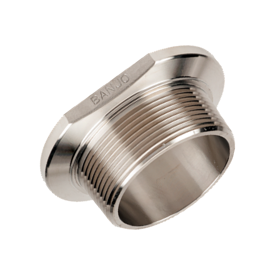 M220MPTSS (Banjo) Fitting-2 Fp Flg X 2 Mpt Ss