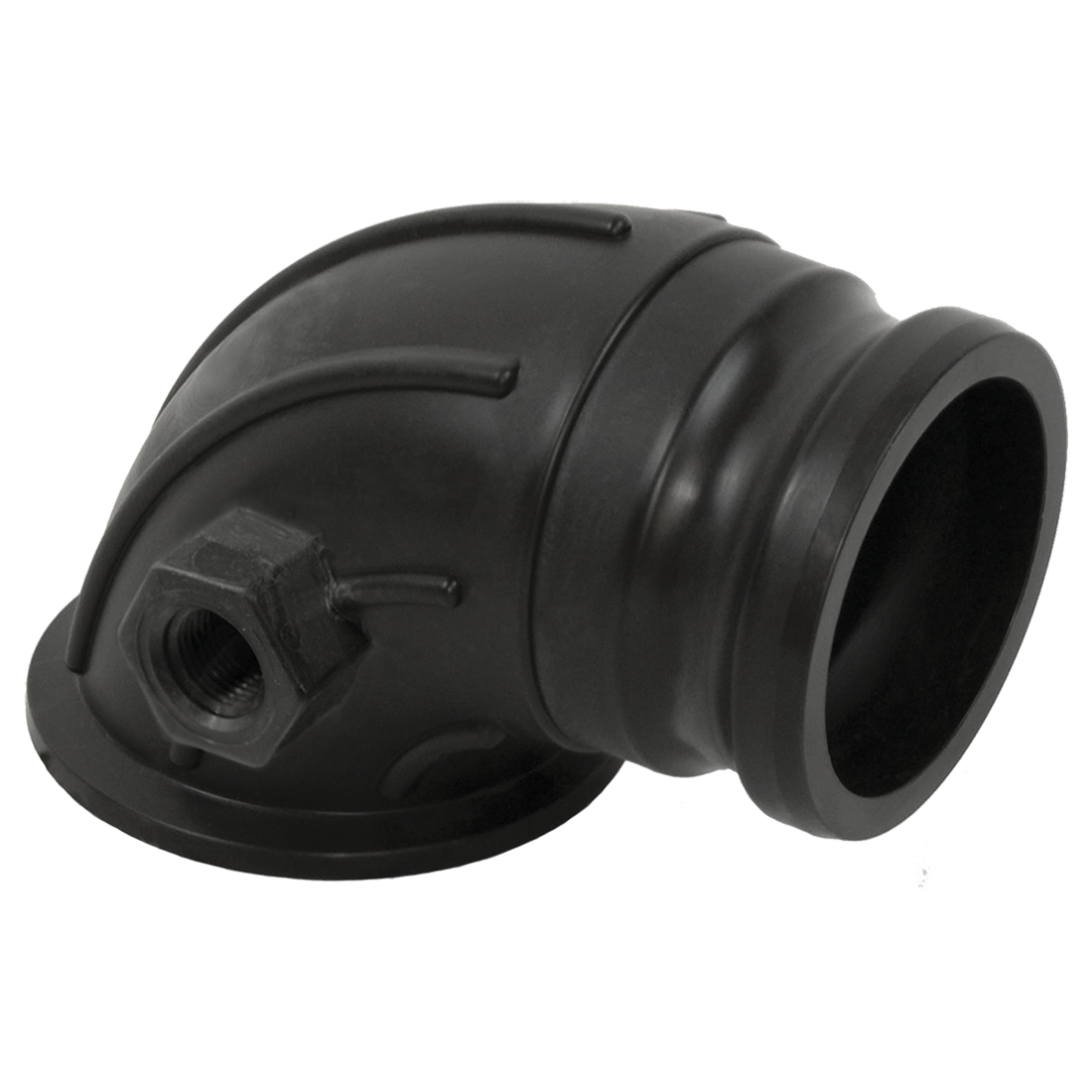 M300ASWPG90 (Banjo) Sweep-3 Flg X M Adpt Gau Por 1/2