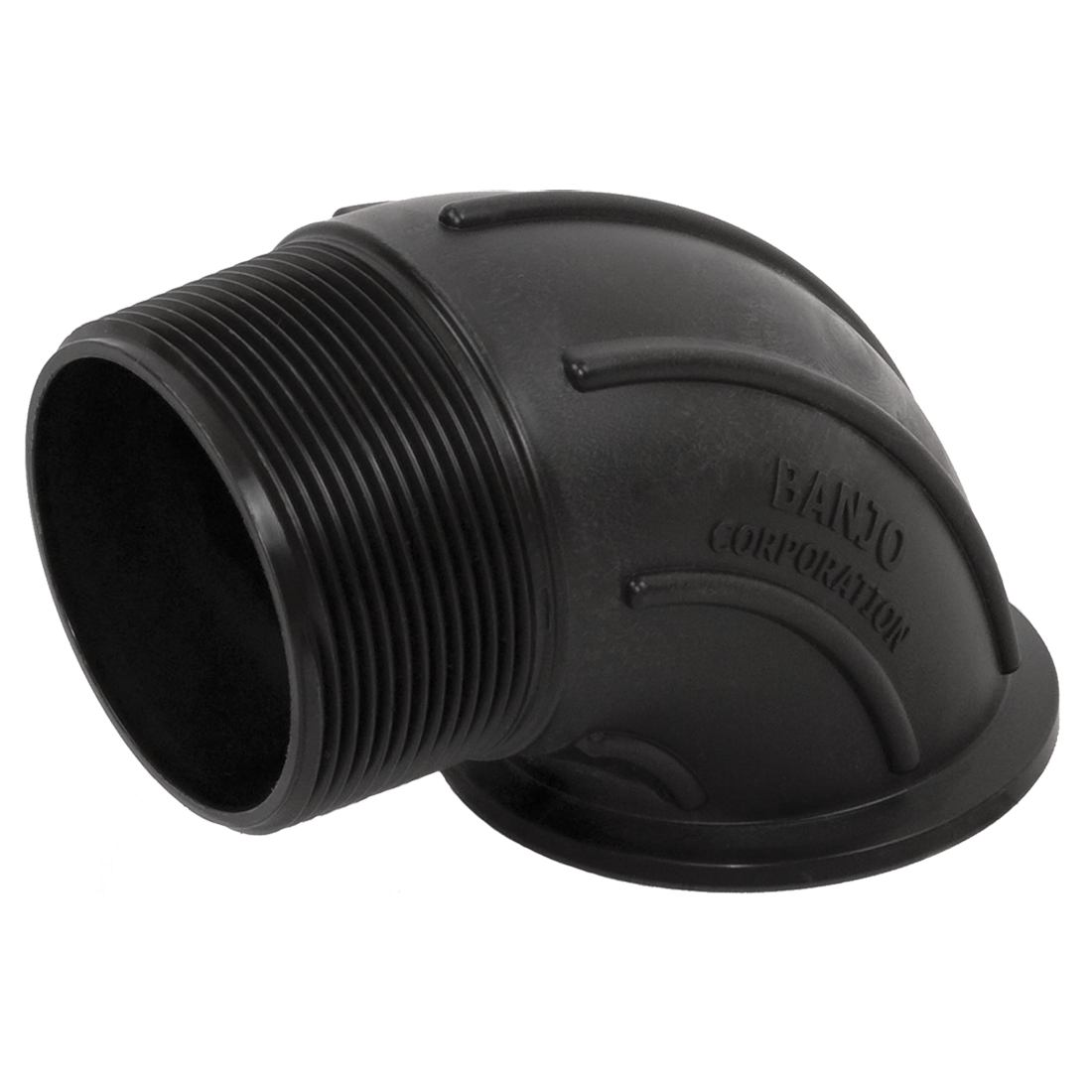M300MPTSWP90 (Banjo) Sweep-3 Flg X M Npt