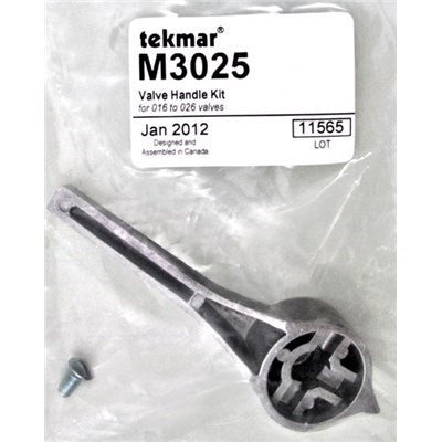M3025 (Tekmar) | Valve Handle Kit For 016 TO 026 Valves