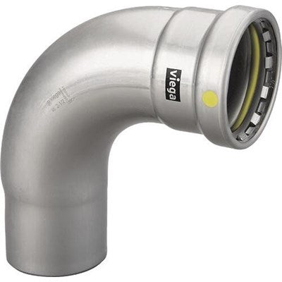 46354 (Megapress Fittings) | Elbow 90 1/2 PRS X FTG (10) | Megapress Gas Fittings | Elbow 90 | PRS X FTG | 1/2 | Carbon