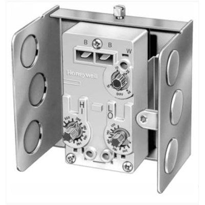 L6081A1036 (Honeywell) | Hi/Low Limit HI-10fFix Lo-Adj | Aquastat | Horizontal