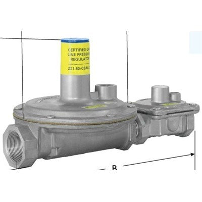 325-5L48 (Maxitrol) | Lever Type Regulator w/ Odp 3/4 | Gas Regulator