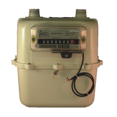 NG4 (Itron) | Diaphragm Gas Meter 3/4 7.25 Maop