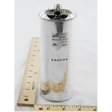 01-0092 (Nordyne) | Dual Capac 80/5 MFD 370V Round
