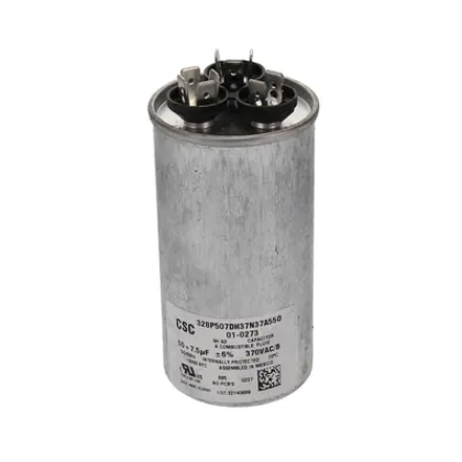 01-0273 (Nordyne) | Dual Capacitor 50/7.5 370v Rnd
