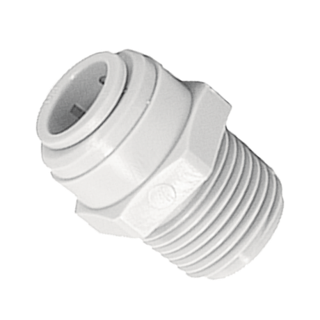 O0420216 (GA Murdock) Connector-Push In M 1/4 Od X 1/8 Mpt