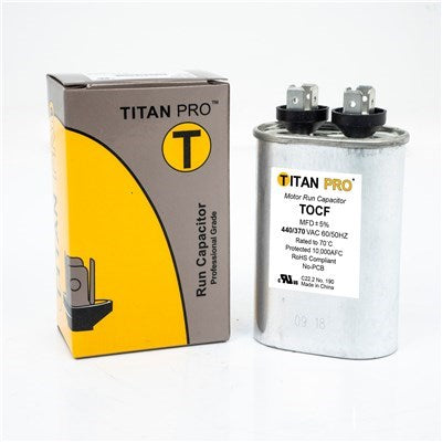 TOCF12.5 (Packard) | 12.5 MFD 440/370V Oval | Capacitor