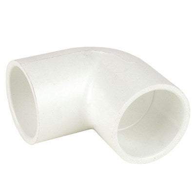 Pvc E 1-1/2 Slp (Mueller Pvc) | Pvc 90 EL 1-1/2 SL X 1-1/2 SL 406-015 | Pvc Fittings | Elbow - 90 | Slip | 1-1/2 | Pvc