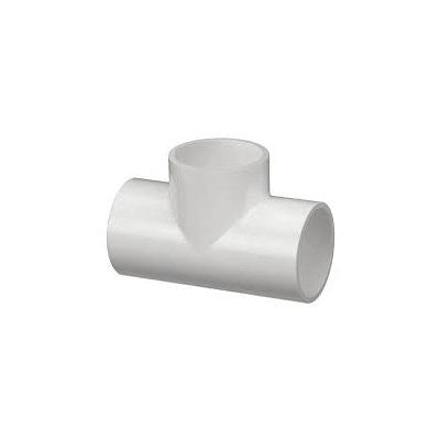 Pvc T 1-1/4 (Mueller Pvc) | Pvc Tee 1-1/4 (401-012) | Pvc Fittings | Tee | Slip | 1-1/4 | Pvc