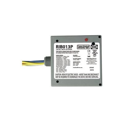 RIB013P (Functional Devices) | Enclosed Relay 20Amp 3PST 120Vac