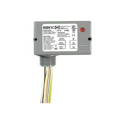 RIBH1C (Functional Devices) | Enclosed Relay 10Amp SPDT 10-30Vac/dc/208-277Vac