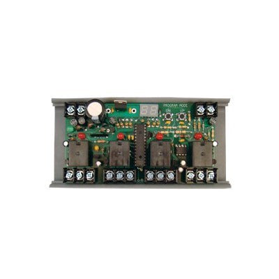 RIBMN24Q4C-PX (Functional Devices) | Panel 2.75in Sequencer Field Progam 4-SPDT Input 24Vac/dc 0-10Vdc w/MT212-6