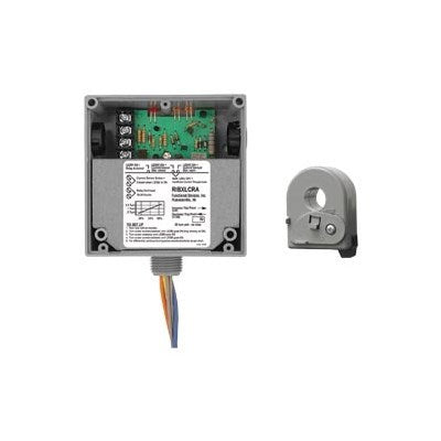 Funribxlcra (Functional Devices) | Enclosed Solid-Core AC Sensor Adjustable + 10Amp SPDT Relay 10-30Vac/dc