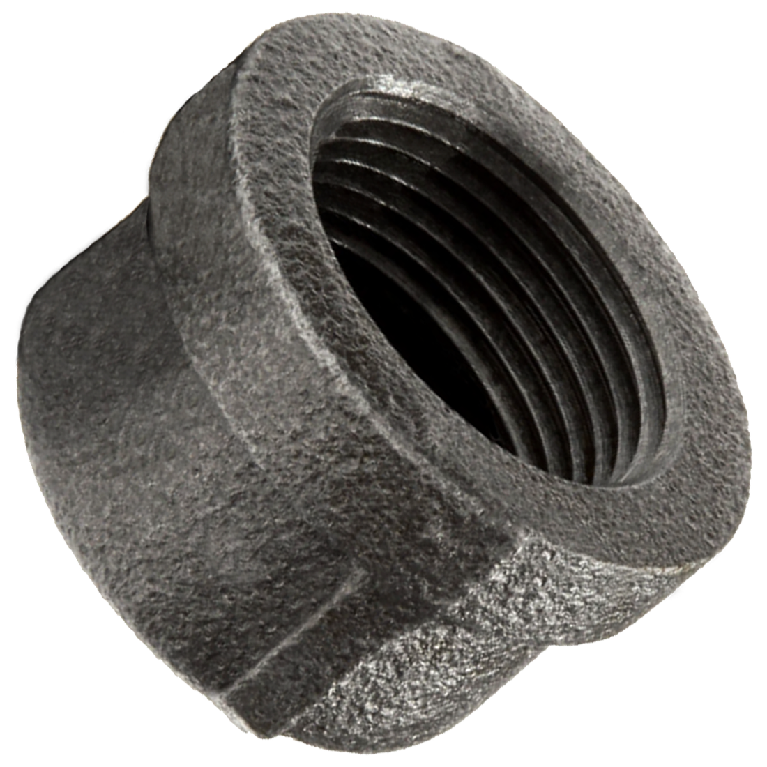 65477 | Cap-1-1/2 Sch 40 Black Iron