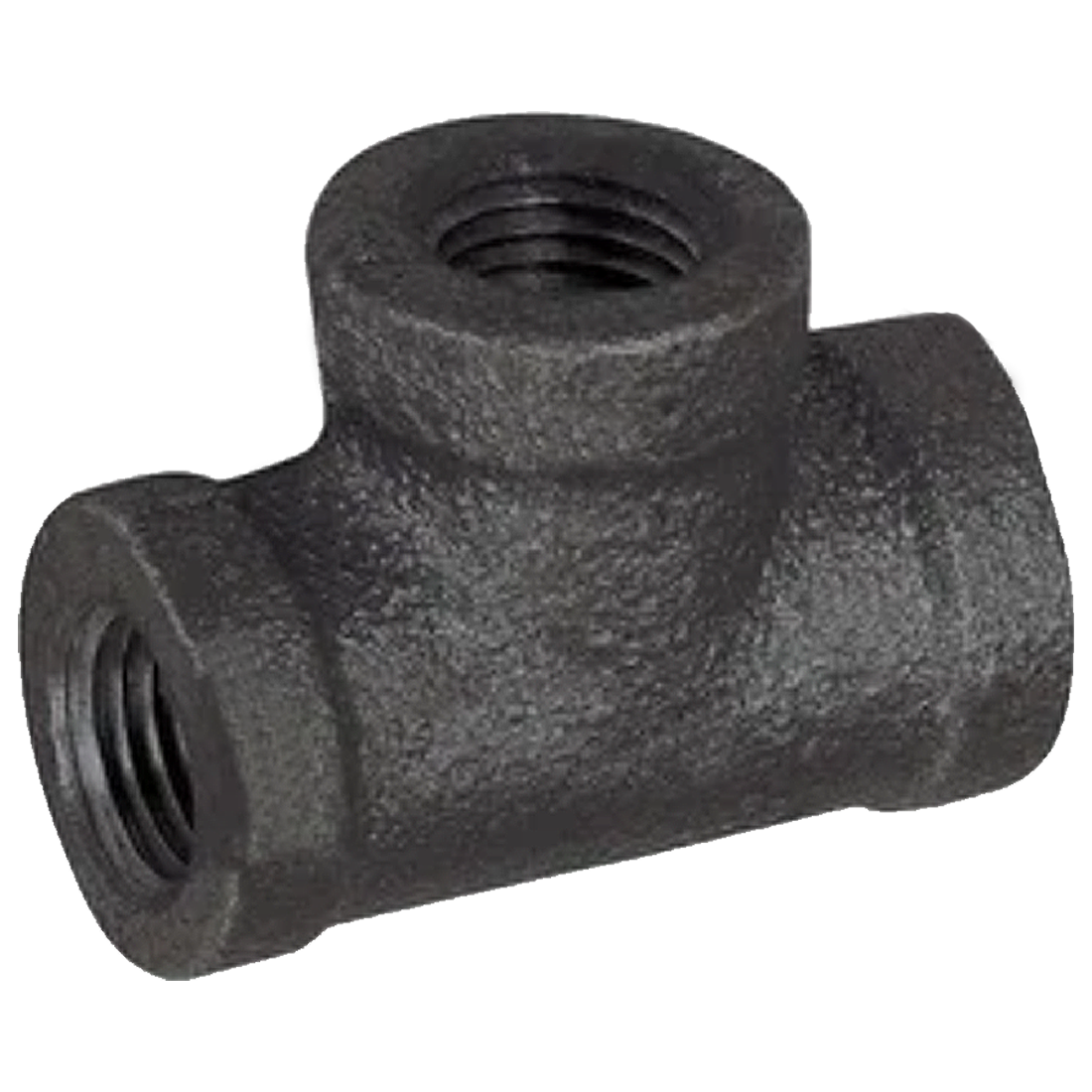 65256 | Tee-1-1/4 Sch40 Blkirn