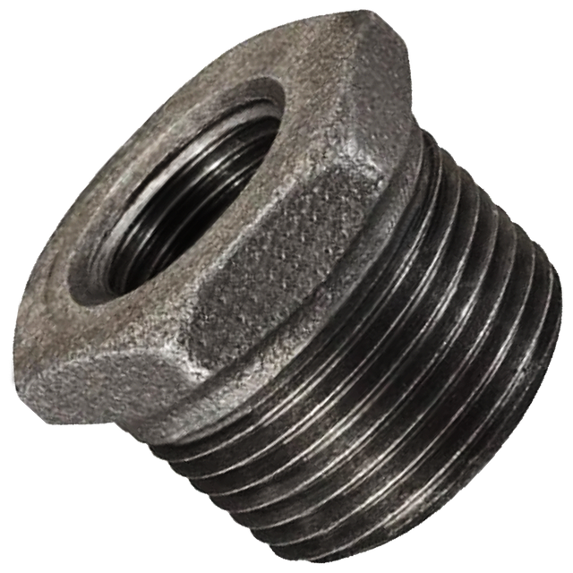 BSHBCA | Bushing-Hex 3/8 X 1/8 Sch40 Blkirn