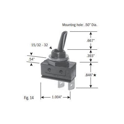 SS251SP (Selecta Switch) | Switch Spst On-Off 20A 125VSELECTA