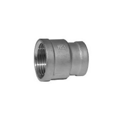 SS RC 4 X 2-1/2 316 (Legend) | 4 X 2-1/2 SS316 Reducing Coupling | Stainless Steel | Reducing Coupling | 4 X 2-1/2 | 316SS