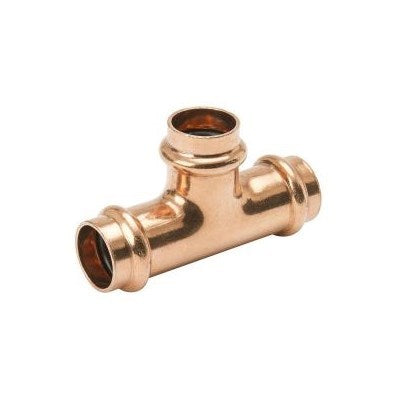 47532 (Parker) | Press Reducing Tee 2 x 1/2 x 2 | Press Water Fittings | Tee - Reducing | Press | 2 x 1/2 x 2