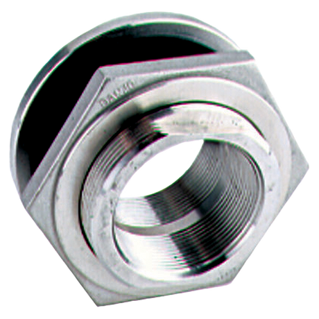 TF075SS (Banjo) Fitting-Bulkhead 3/4 Ss
