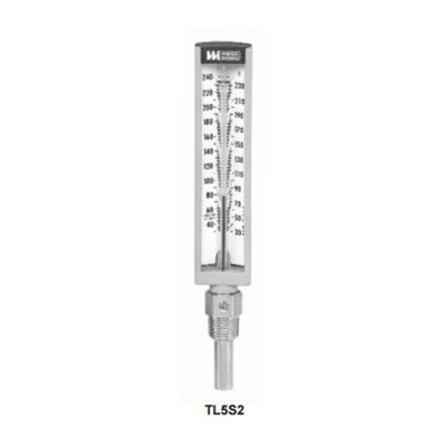 HW5S2 (Weiss) | Thermometer 40-260F 1/2 LM 5.5 Tall | Thermometers