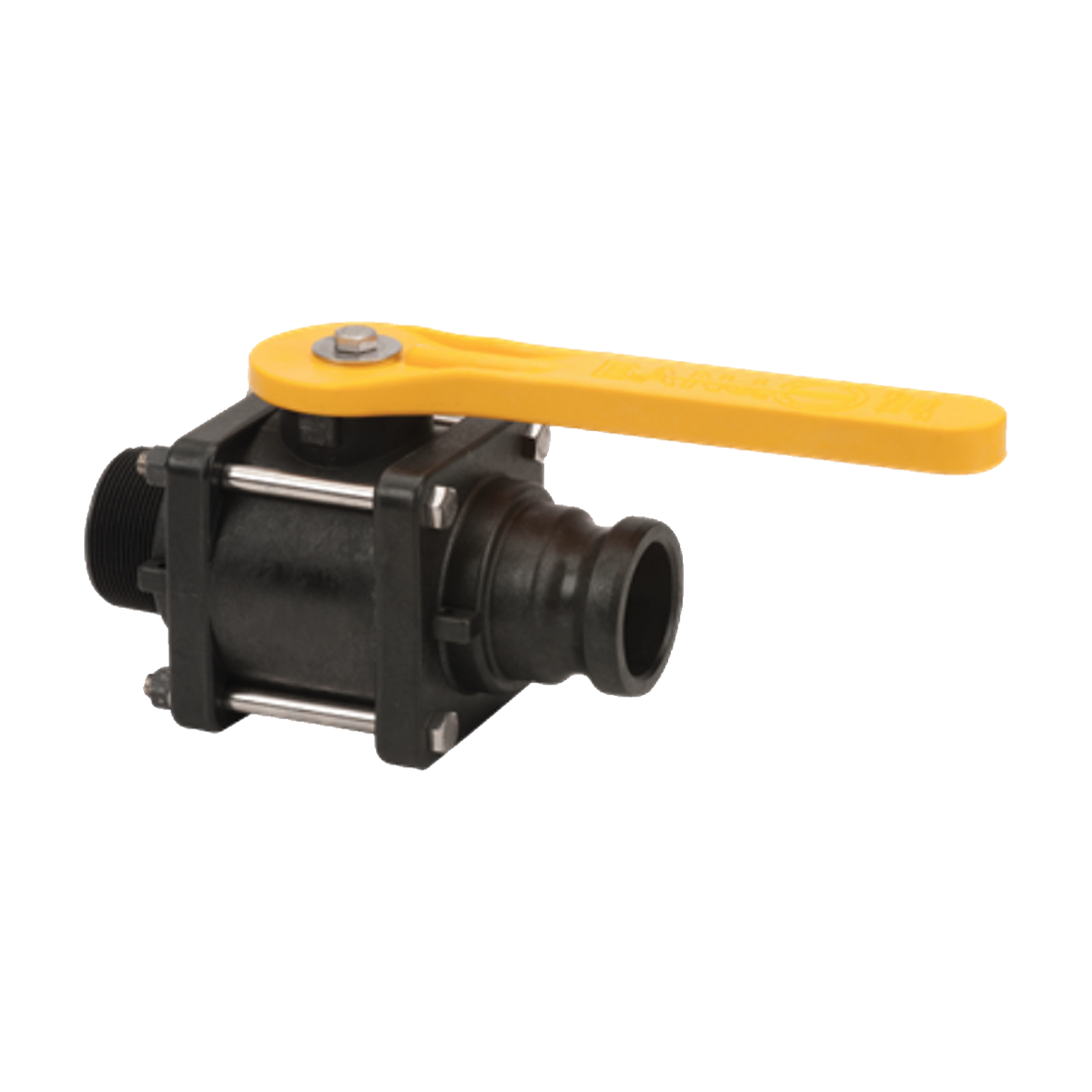 VFMT204FP (Banjo) Valve-Ball 2 Mpt X 2M Adpt Ply 4 Blt