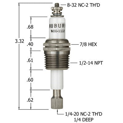 E5-WCC-1112 (Auburn) | Auburn Liquid Level Electrode | Level Plug