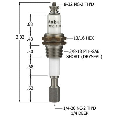 E5-WCC-1138 (Auburn) | Electrode | Level Plug